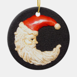 Toppen Coola Classic Round Jultomten Ornament