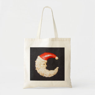 Toppen Coola Classic Round Jultomten Tote Bag Tygkasse