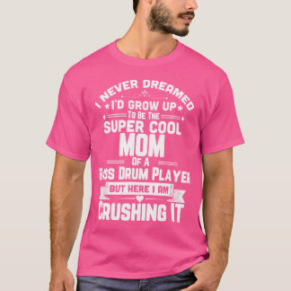 Toppen Coola Mamma i ett Marschband för spelartrum T Shirt