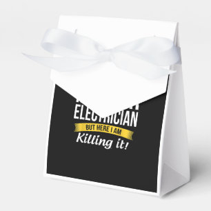 Toppen Coola Master Electrician Funny Gift Presentaskar