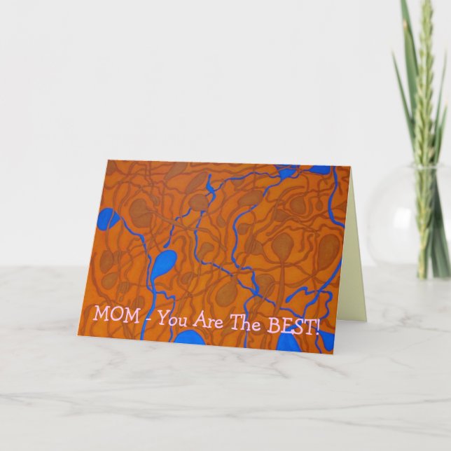 Toppen Coola Mors dag Card! Kort (Framsida)