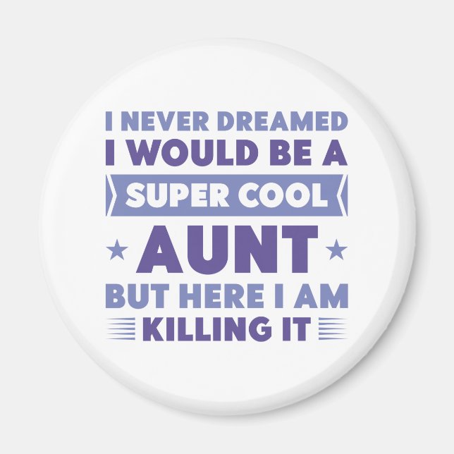 Toppen Coola Moster Magnet (Framsidan)