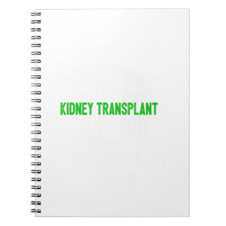 Toppen Coola Njurtransplantation Survivor Gift Anteckningsbok