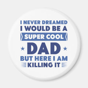 Toppen Coola Pappa Magnet