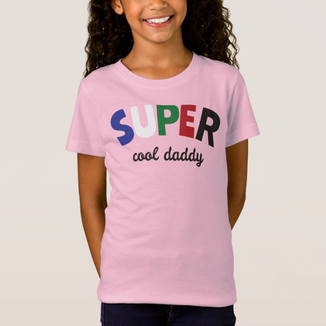 Toppen coola-pappa t shirt (Framsida)