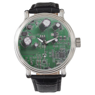 Toppen Coola PCB View Wrist Watch Armbandsur