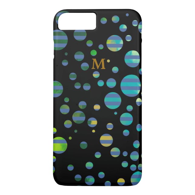 toppen-coola polka dots mönster Case-Mate iPhone skal (Baksida)
