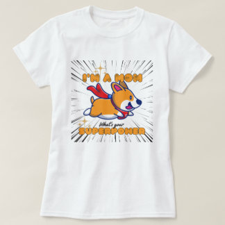 Toppen Corgi Mamma T Shirt