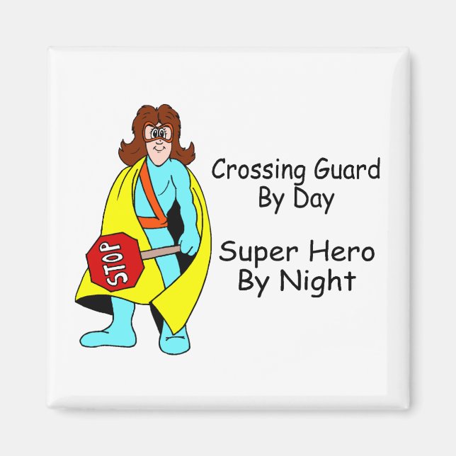 Toppen Crossing Guard Magnet (Framsidan)