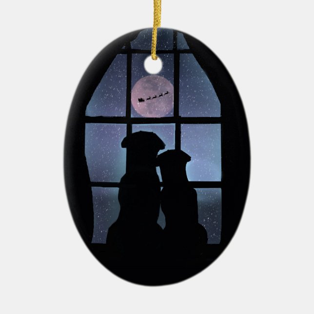 Toppen Cute 1:a julen tillsammans Ornament (Framsidan)