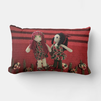 Toppen Cute Amigurumi Best Friends Dolls Pillow! Lumbarkudde