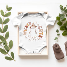 Toppen Cute baby Halloween "Wicked Cute"