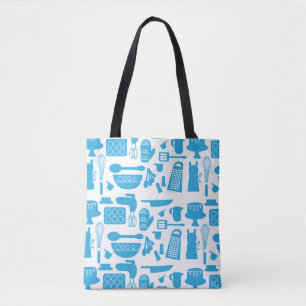 Toppen Cute Blue Kitchenware Tygkasse