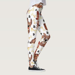Toppen Cute Corgi Leggings
