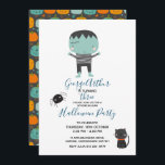 Toppen Cute Frankenstein boy Halloween Birthday Inbjudningar<br><div class="desc">Den här vackra toppen Halloween Birthday-inbjudan har en liten Frankenstein-pojke med hans lilla svarta katt och fläskspindel. Lämplig för små tuttar och små flickor. Lägg till anpassningsbarnas ordalydelse i den här designen genom att använda rutorna "Redigera den här designmallen" på objektets höger, eller klicka på den blå "Anpassa den" om...</div>