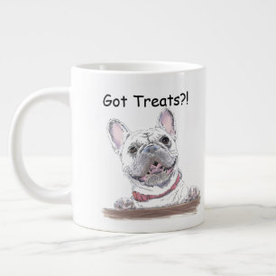 Toppen Cute Fransk Bulldog HAR Jumbo Mugg