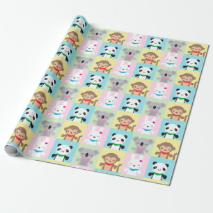 Toppen Cute Kawaii Animal Mascots Presentpapper