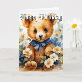 Toppen Cute Little Nalle Kort