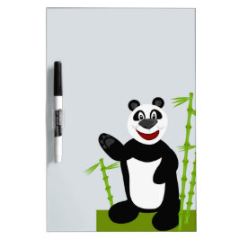 Toppen Cute Panda Bear Art Roligt Design Skrivtavla