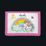 Toppen Cute Unicorn och Rainbow Personlig<br><div class="desc">Perfektens personlig till en flicka med en snygg prancing unicorn och regnbåge.</div>