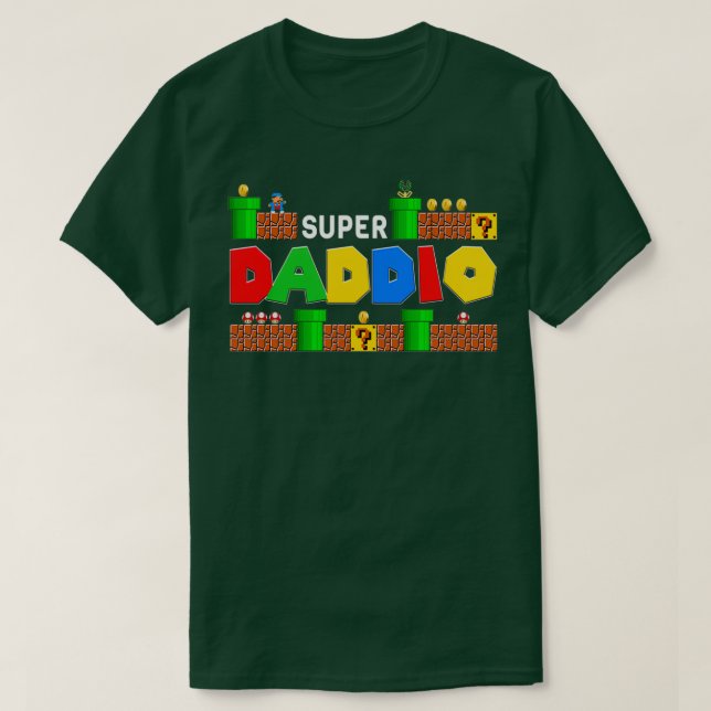 Toppen Daddio, Fars dag T Shirt (Design framsida)