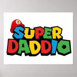 Toppen Daddio för bästa pappa Poster