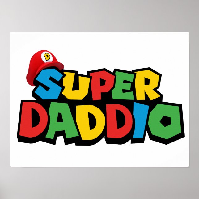 Toppen Daddio för bästa pappa Poster (Framsidan)