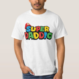 Toppen Daddio för bästa pappa T Shirt
