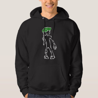 TOPPEN DAGmanar svart för Hoodie