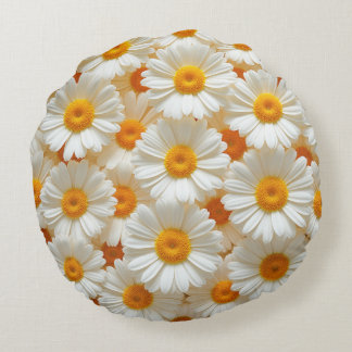 toppen daisy puff-kudde rund kudde