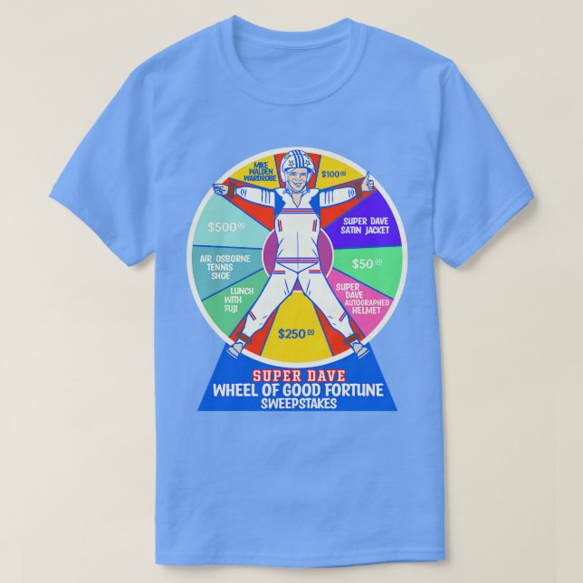 TOPPEN DAVE Wheel of Bra Fortune T Shirt (Design framsida)