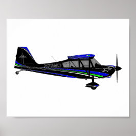 Toppen Decathlon med Sporty Black Paint Scheme Poster