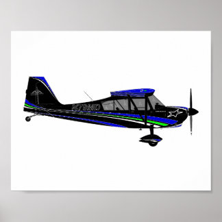 Toppen Decathlon med Sporty Black Paint Scheme Poster