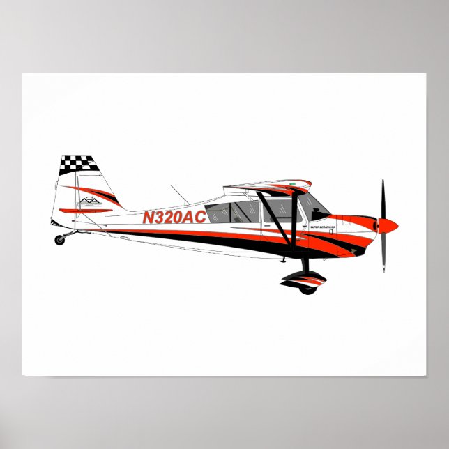 Toppen Decathlon Poster med Sporty Paint Scheme (Framsidan)