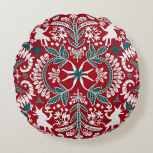 Toppen Detailed Nordic Embroized Dekorativ kudde