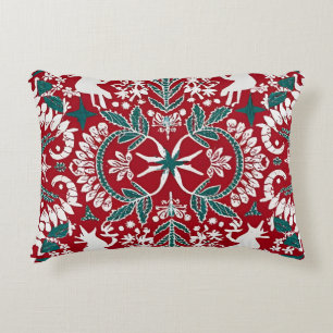 Toppen Detailed Nordic Embroized Dekorativ kudde