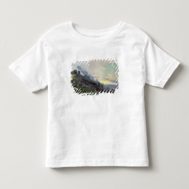 Toppen driver ångamotorn, 1935 tee (Framsida)