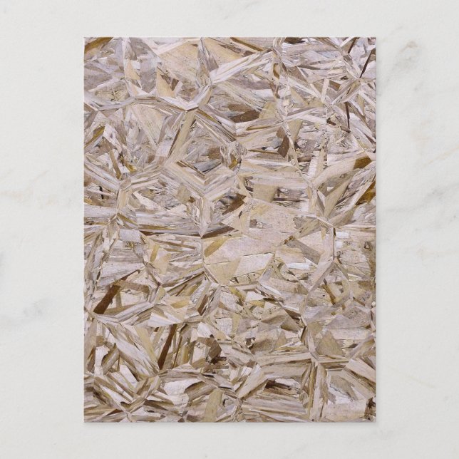 Toppen Duper Coola OSB Construction Plywood Print Vykort (Framsida)