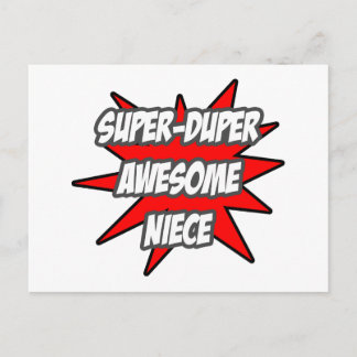 Toppen Duper Fantastisk Niece Vykort