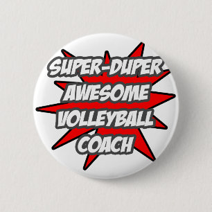Toppen Duper Fantastisk Volleyball Coach Knapp