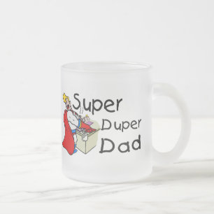 Toppen Duper pappa Frostad Glasmugg