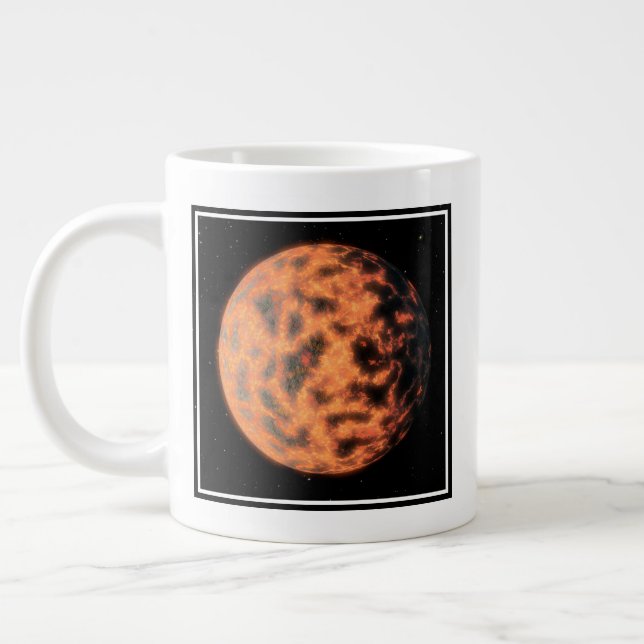 Toppen-Earth 55 Cancri E Jumbo Mugg (Vänster)