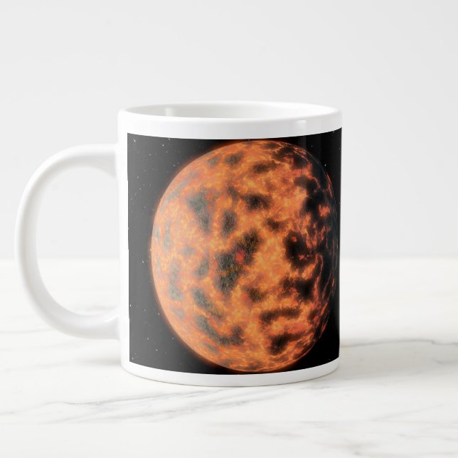 Toppen-Earth 55 Cancri E Jumbo Mugg (Vänster)