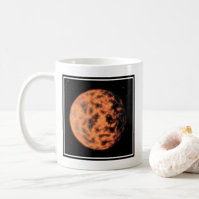 Toppen-Earth 55 Cancri E Kaffemugg (Med munk)