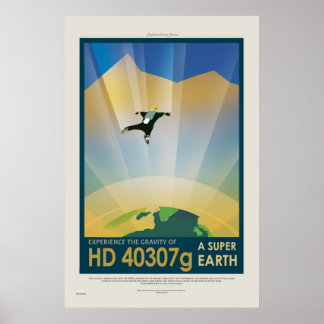 Toppen Earth Tour - Retro NASA Travel Poster
