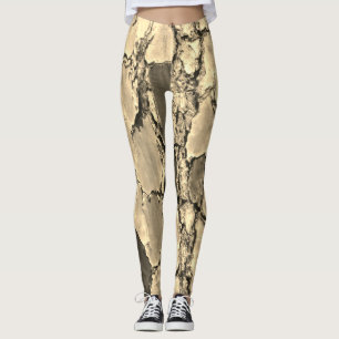 Toppen eco stil sträckte dam-baljor leggings