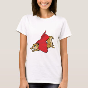 Toppen ekorre för flyg tee shirt