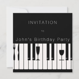 Toppen elegant inbjudningar