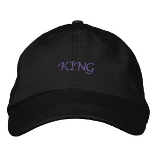 Toppen Elegant Kung Handsome-Hat Gift-utskriven te Broderad Keps