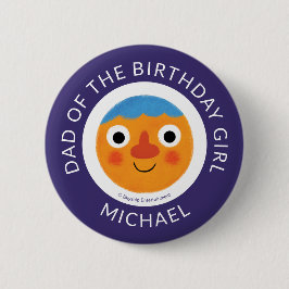 Toppen Enkla tecken Festive Birthday Knapp